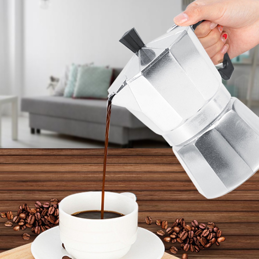Coffee Equipment For Cafe - Aluminiowy ekspres do kawy Moka Pot