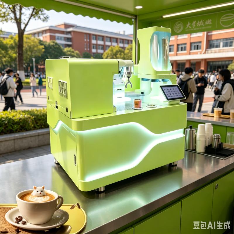 Coffee Equipment For Cafe - Inteligentny robotyczny ekspres do kawy, personalizowany