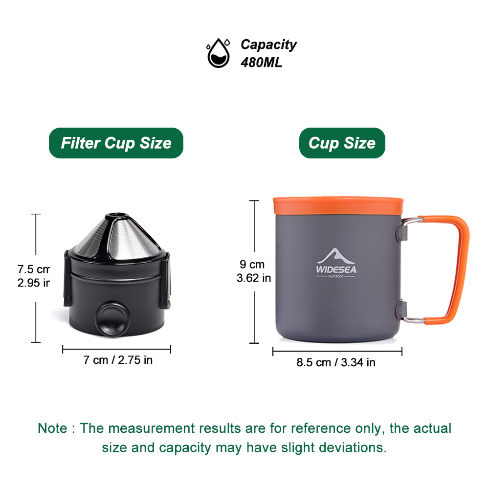 Zestaw naczyń kempingowych, na – Coffee Equipment For Camping recenzja i cena