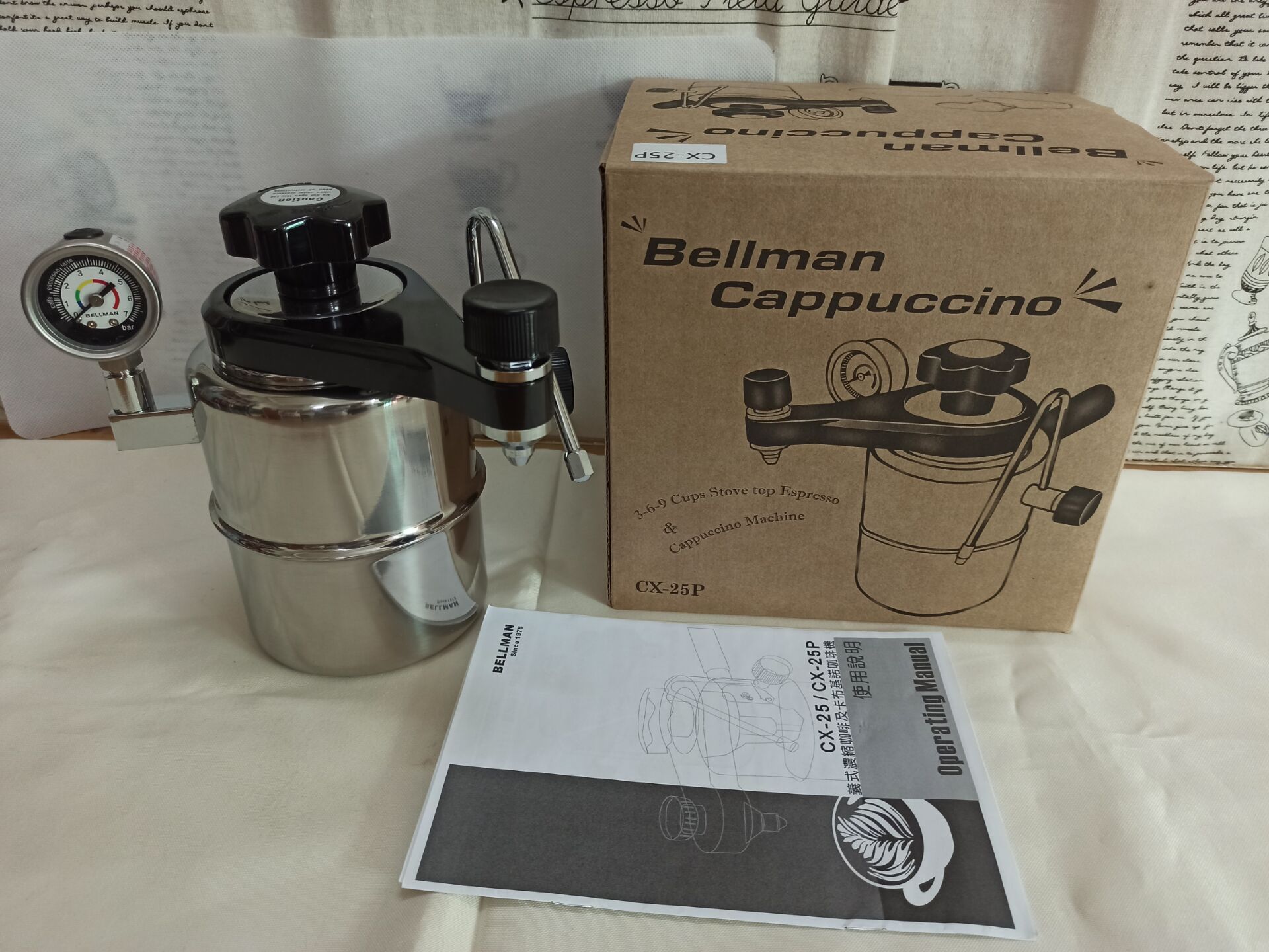 Bellman Cappuccino CX-25P Mode – Pressure Gauge Espresso recenzja i cena