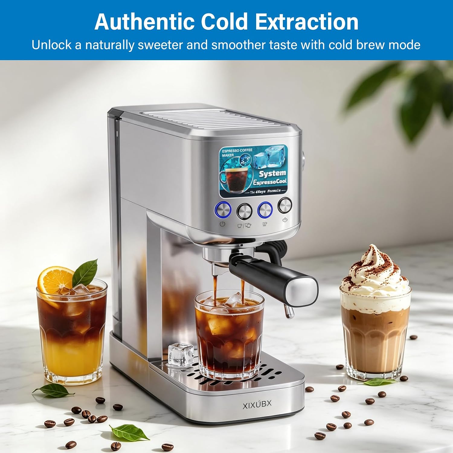 Ekspres do espresso na zimno z – Pressure Gauge Espresso recenzja i cena