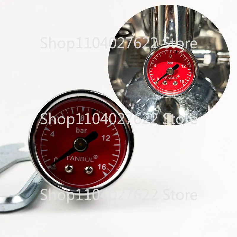 Półautomatyczny ekspres do kaw – Pressure Gauge Espresso recenzja i cena
