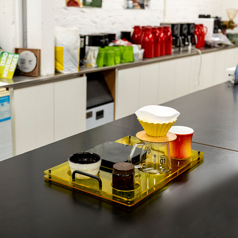 Akrylowa taca na kawę, używana – Coffee Equipment For Cafe recenzja i cena